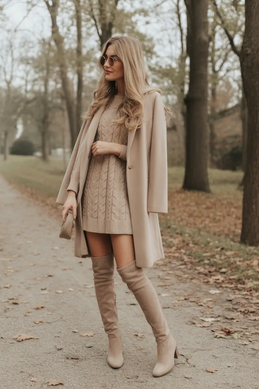 Capsule Wardrobe for Fall 2025+Knits & Knee-Highs for Golden Afternoons