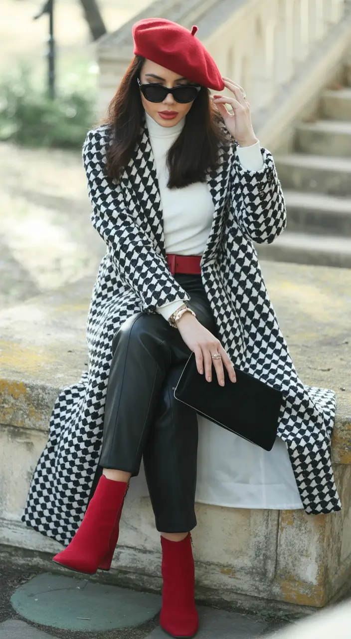 Capsule Wardrobe for Fall 2025+Parisian Noir With a Pop