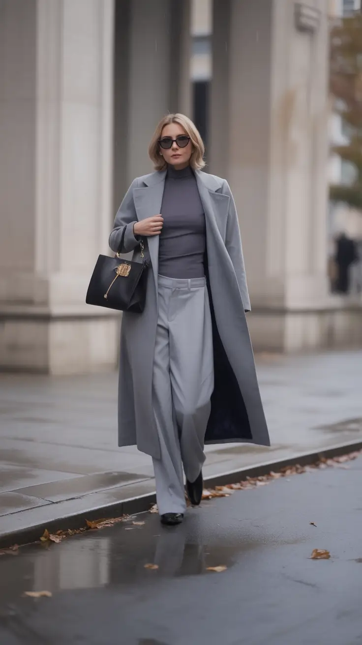 Capsule Wardrobe for Fall 2025+Stormy Grey, Sleek and Sharp