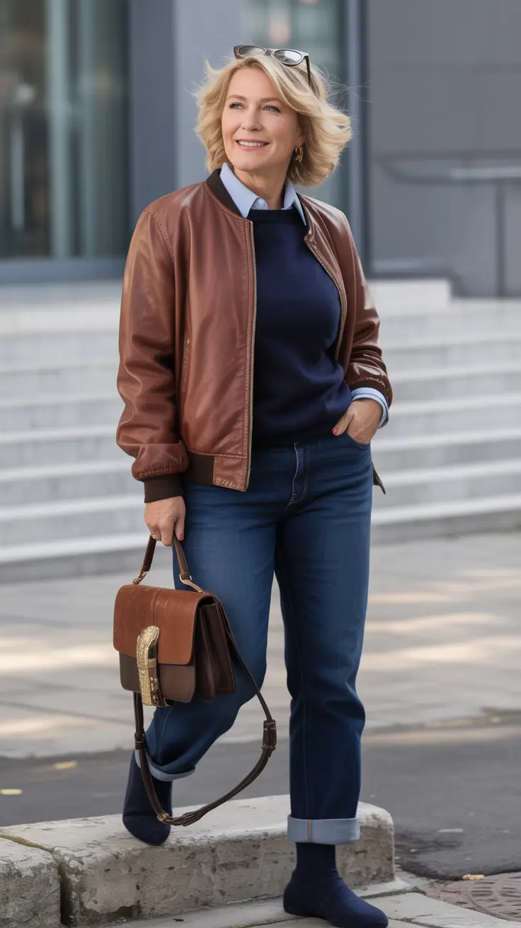fall plus size outfits Business Casual with a Collegiate Twist