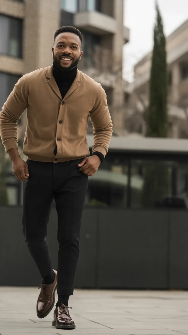 fall business casual outfits for men Cozy Power Move