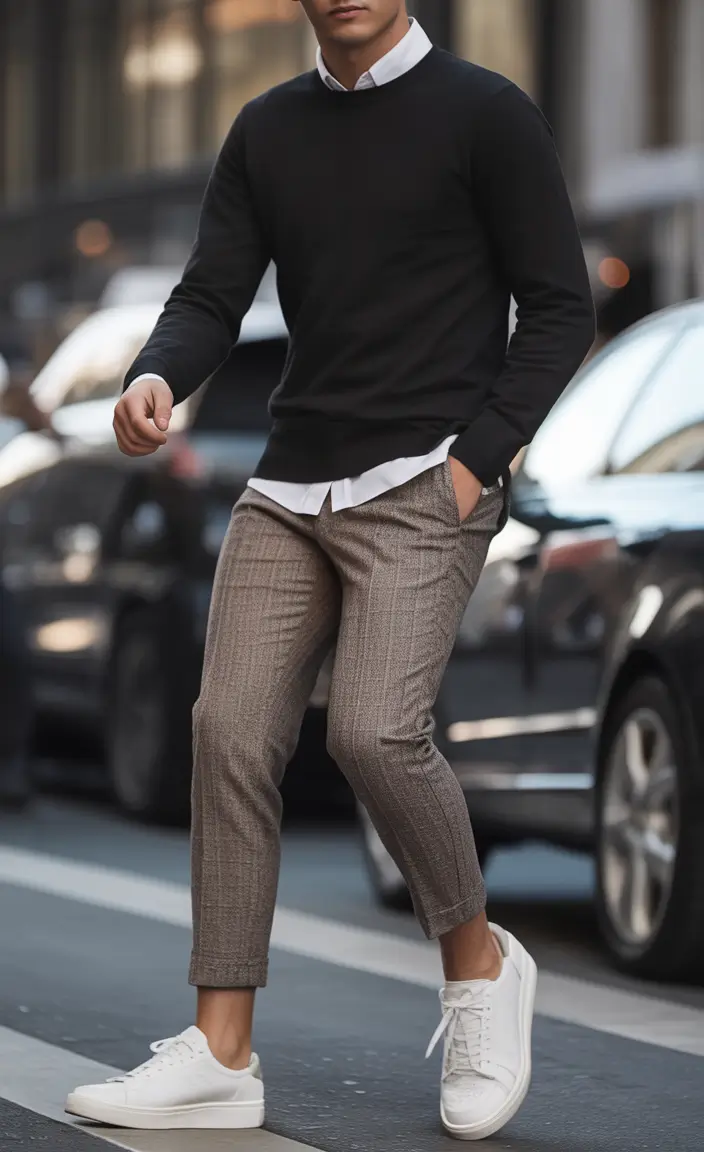 fall business casual outfits for men Urban Prep with a Soft Edge
