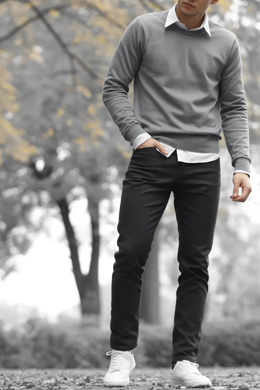 fall business casual outfits for men Simple Layers for Maximum Impact