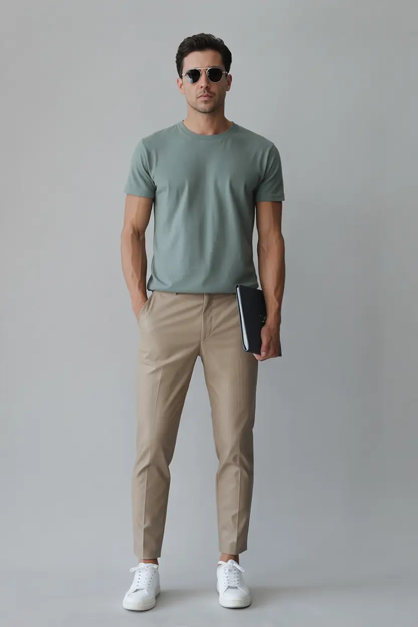 fall business casual outfits for men Laid-Back Luxe for Hybrid Days