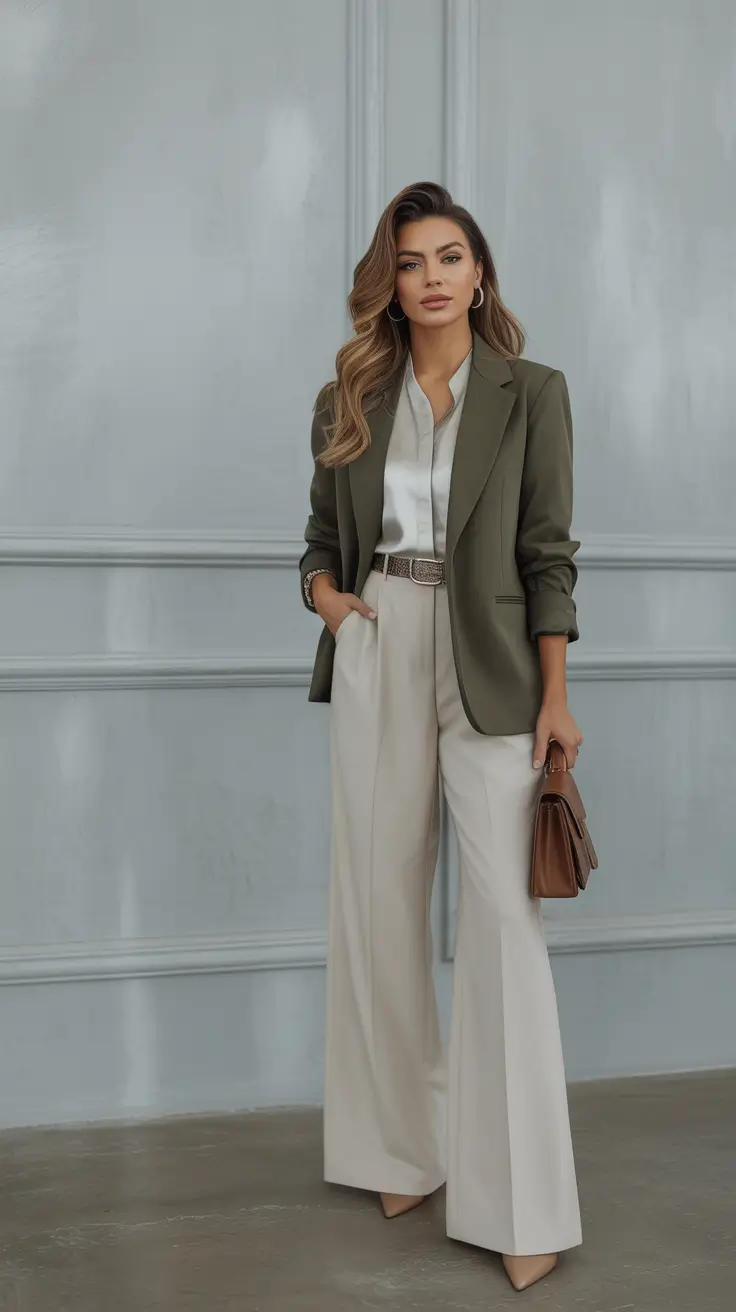 fall fashion inspo for women Timeless Neutrals with Executive Grace