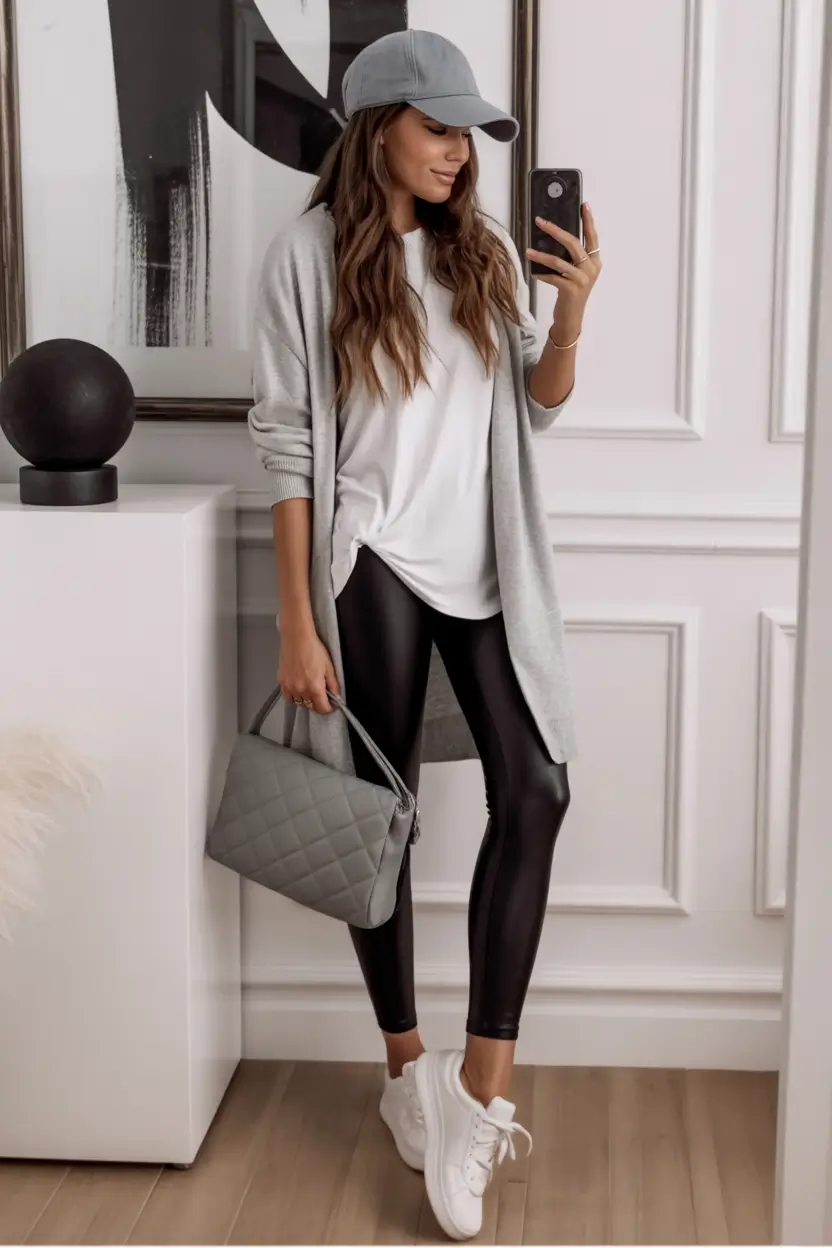 fall outfits for women over 30 Sporty Neutrals & On-the-Go Vibes