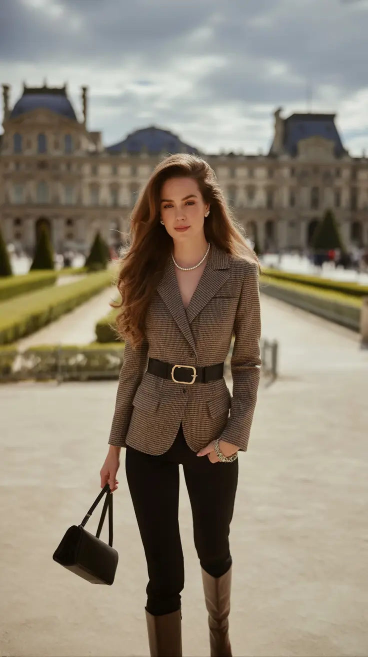 fall-old-money-outfits-Equestrian-Chic-Paris-Edition
