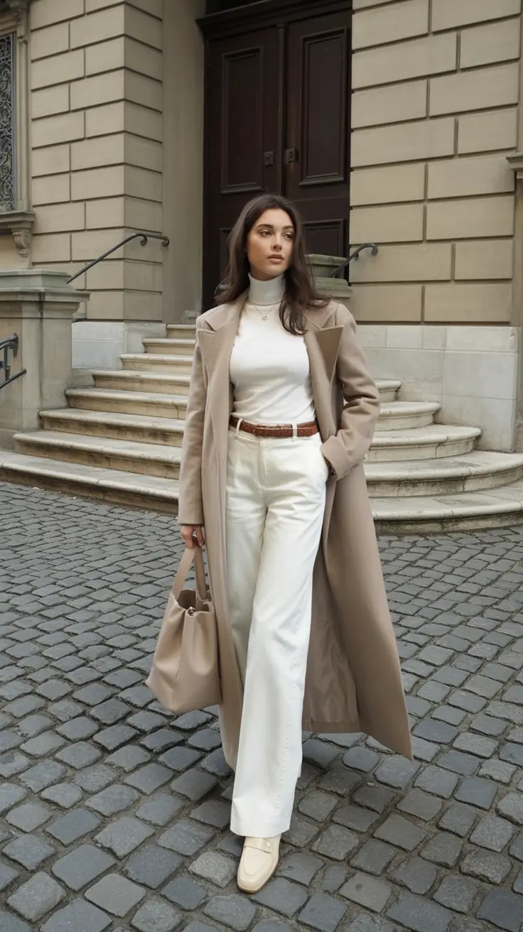 fall-old-money-outfits-Café-Neutrals-with-Polish