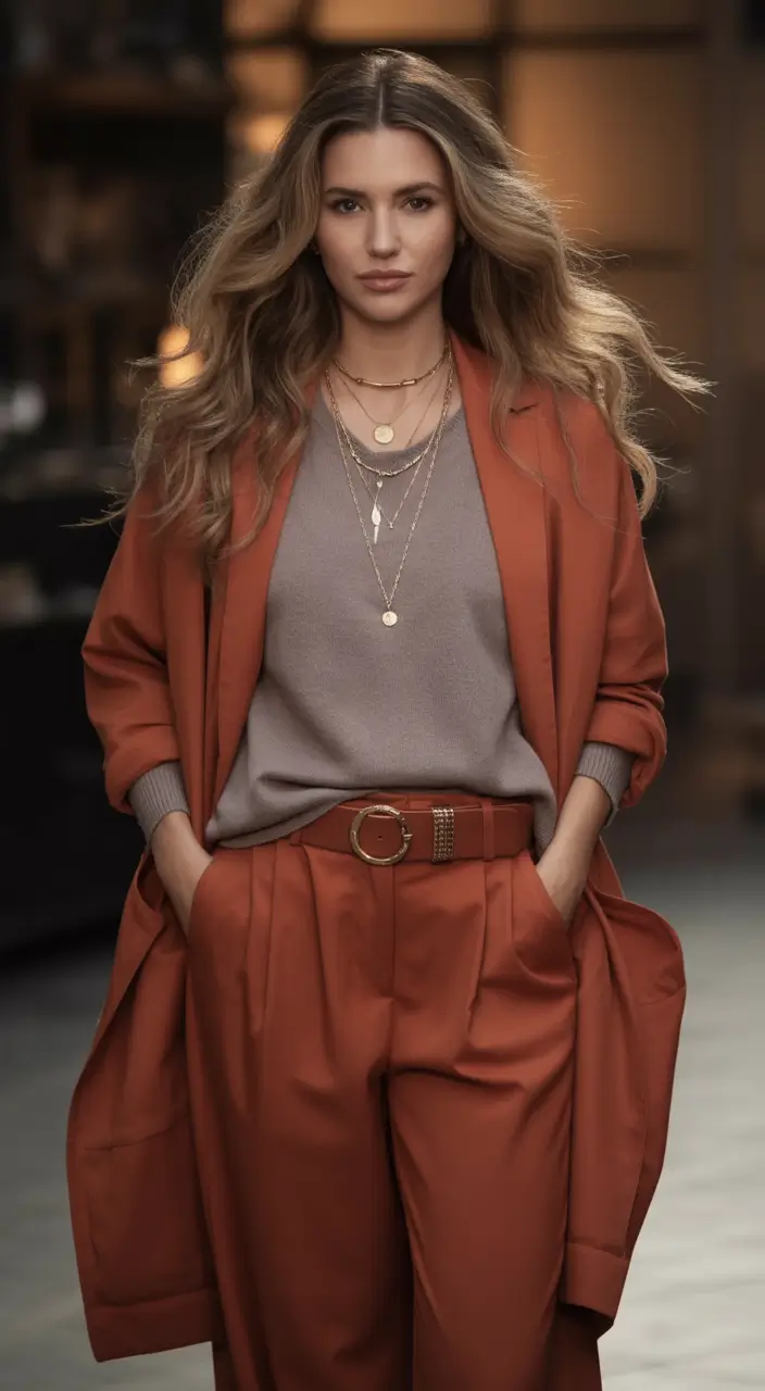 summer to fall transition outfits Rustic Tailoring With Luxe Texture