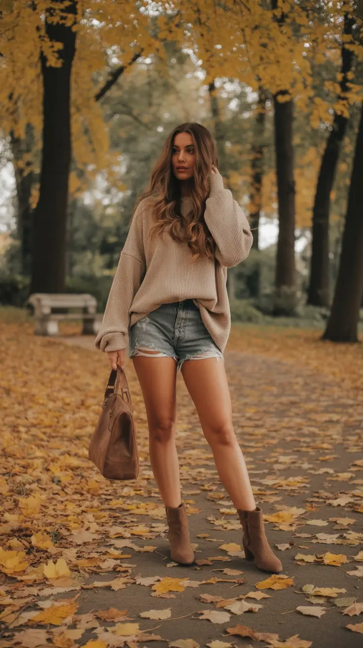 summer to fall transition outfits Autumn's Take on Summer Casual