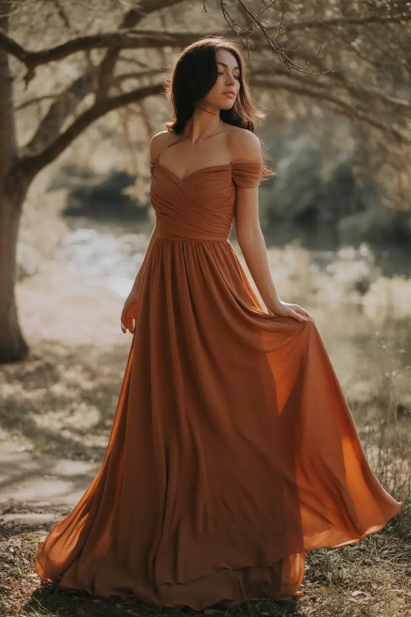 fall-wedding-guest-dress-terracotta-whispers-at-golden-hour
