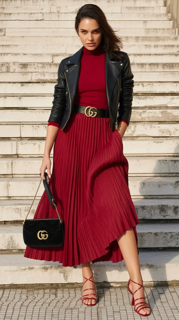 What to Wear on Your Fall 2025 Birthday+Monochrome Wine with a Hint of Rebellion