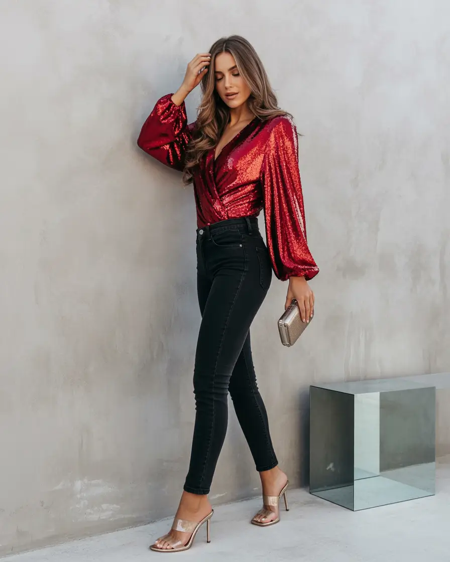 What to Wear on Your Fall 2025 Birthday+Sparkle and Skinny for After-Dark Glam