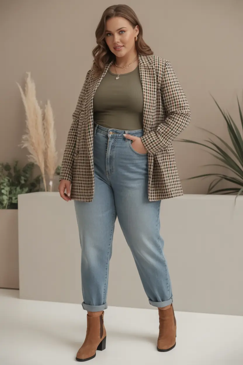 autumn outfits 2025 Modern Muse: Midsize Blazer Edit