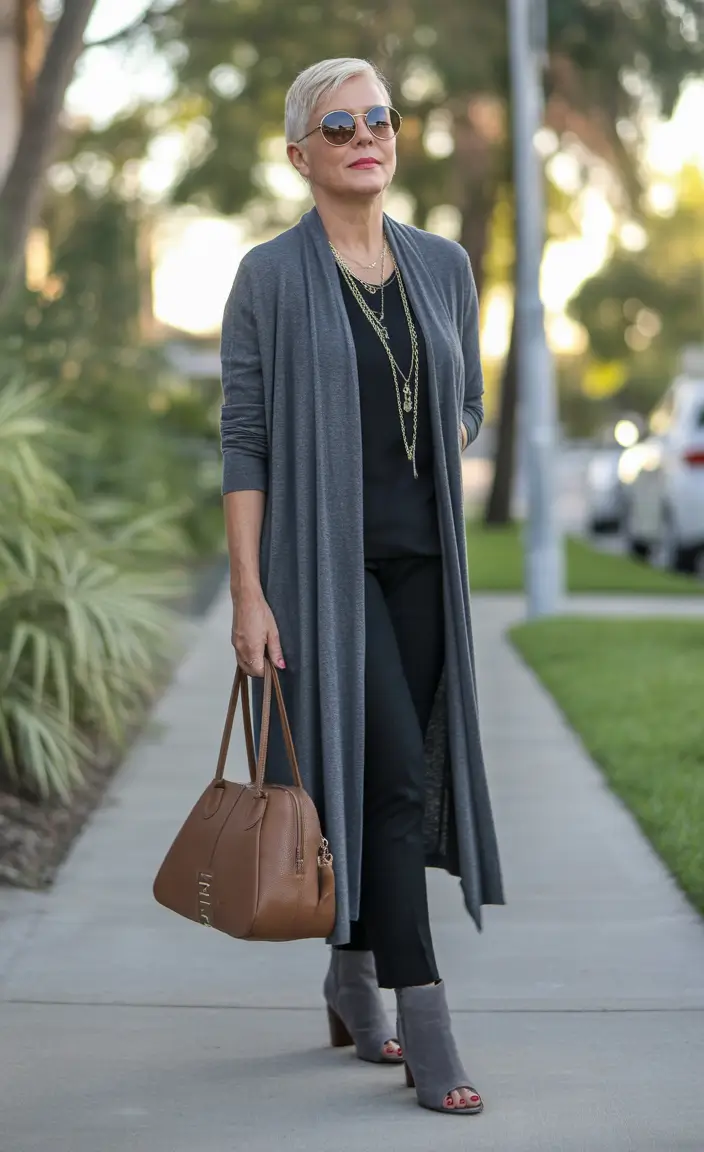 fall-outfits-for-women-over-50-Soft-Drama-in-Charcoal-Layers