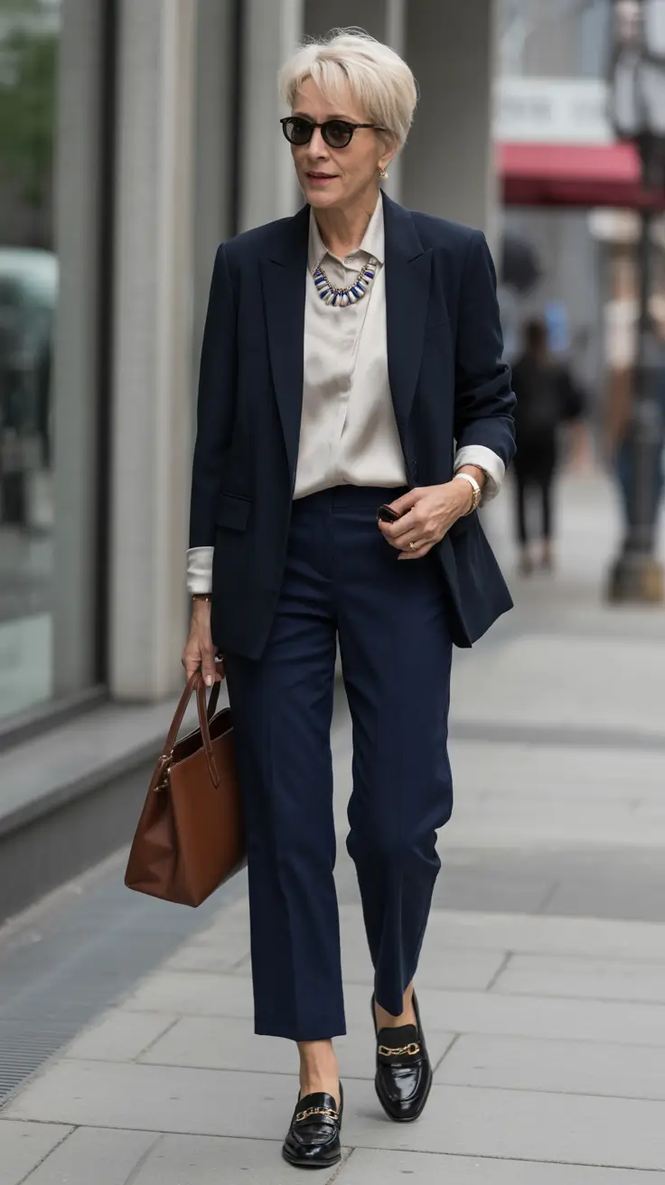 fall-outfits-for-women-over-50-Tailored-Navy-for-Everyday-Power