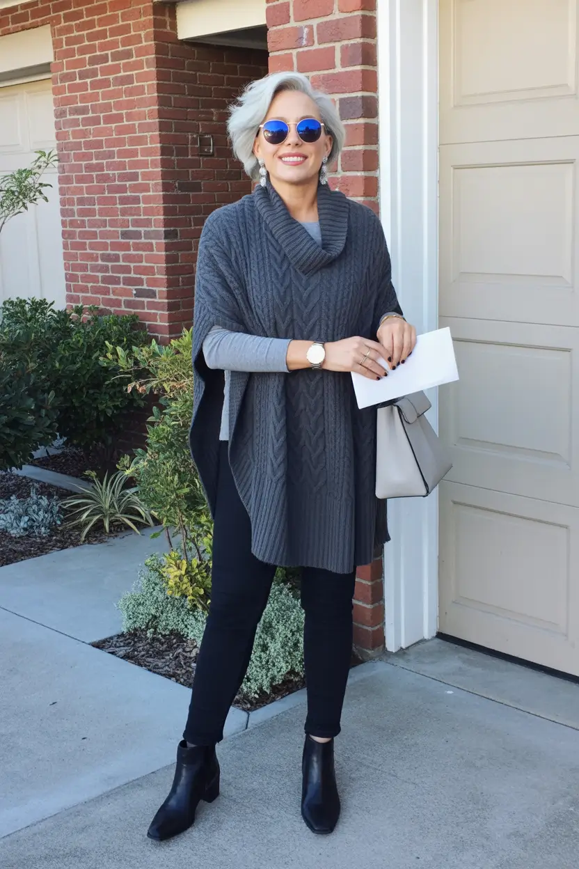 fall-outfits-for-women-over-50-Poncho-Power-Cozy-with-a-Twist