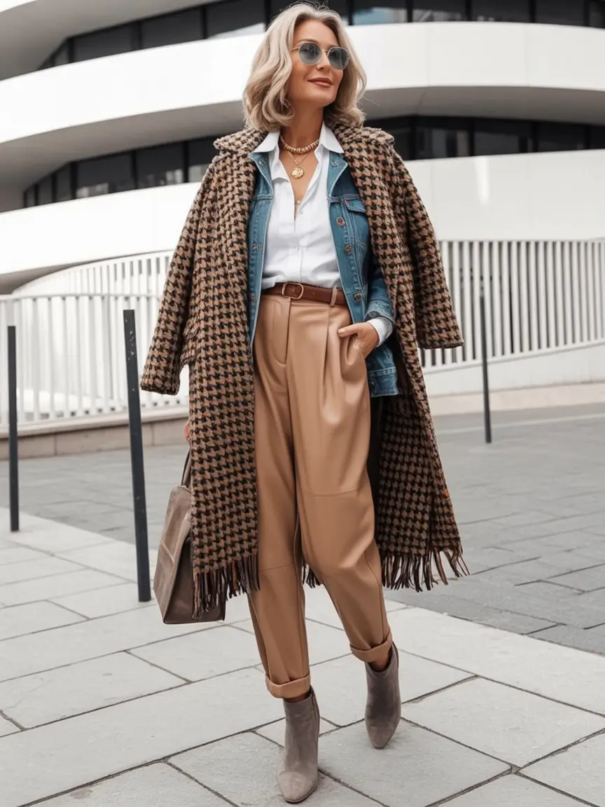 fall-outfits-for-women-over-50-Layering-Game-Strong-Texture-on-Texture