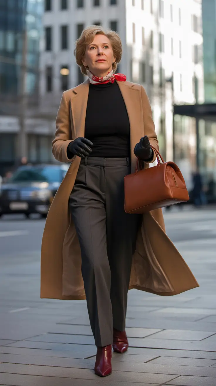 cute fall outfits for women over 60+The Urban Chic Power Walker