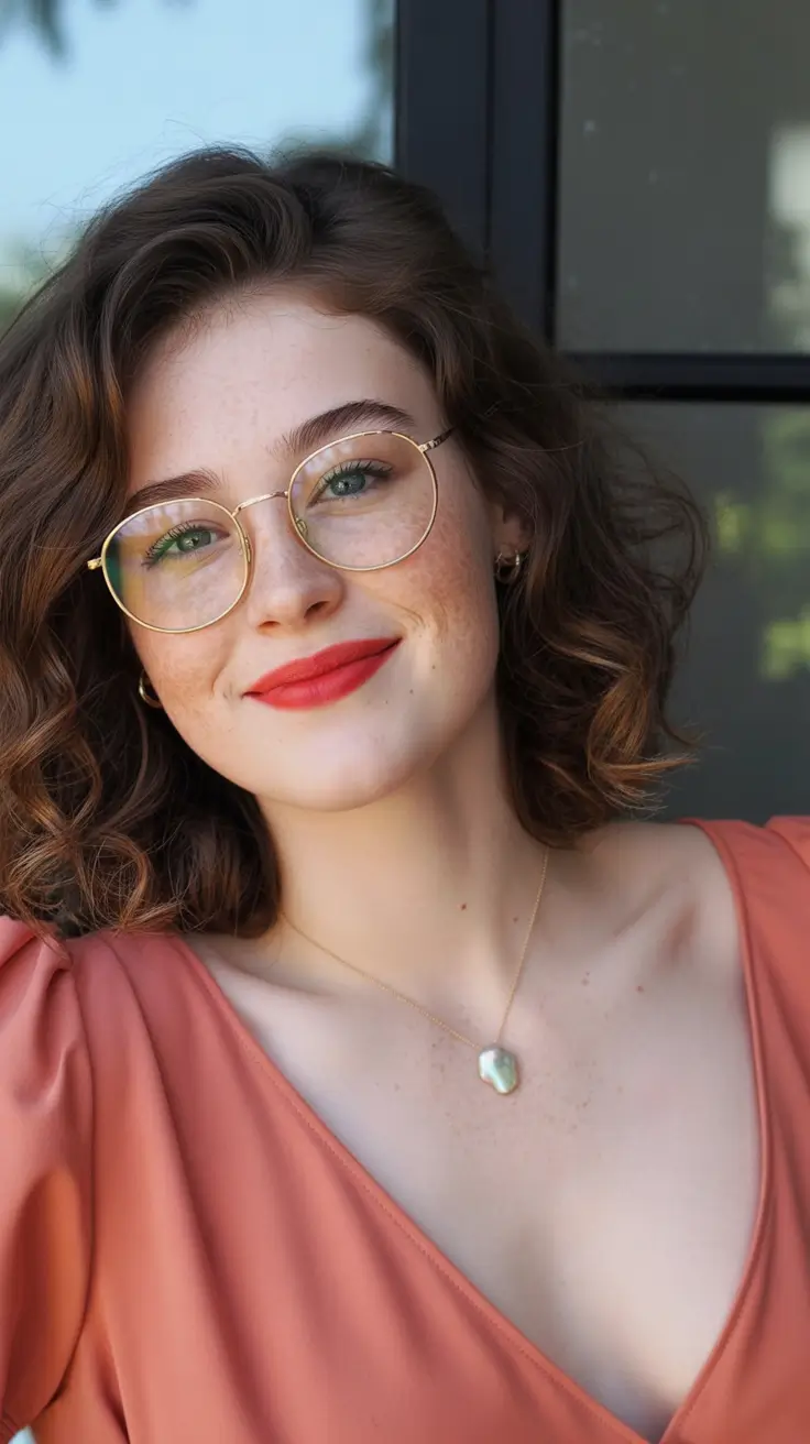 Fall Hair Colors for Cool Skin Tones Cool Chocolate Curls with Soft Auburn Tint