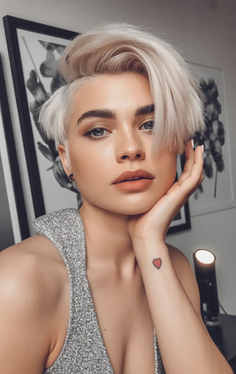 Fall haircut Ice Cream Melt Undercut