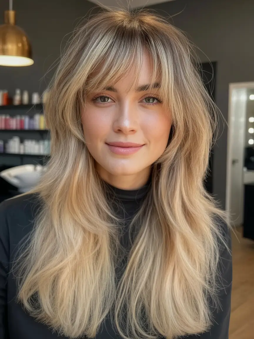 Fall haircut The Soft ’70s Fringe Revival