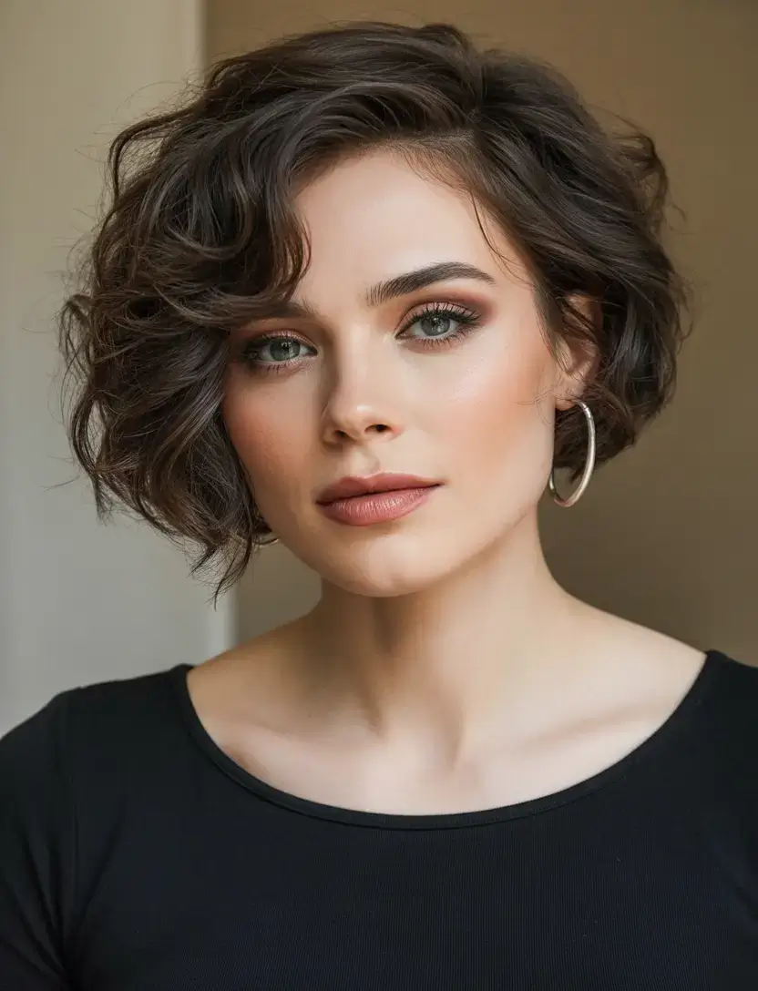 Fall haircut Vintage Sculpted Curl Bob
