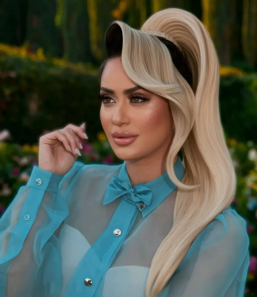 easy fall hairstyles Retro-Volume Pony with Glam Wave