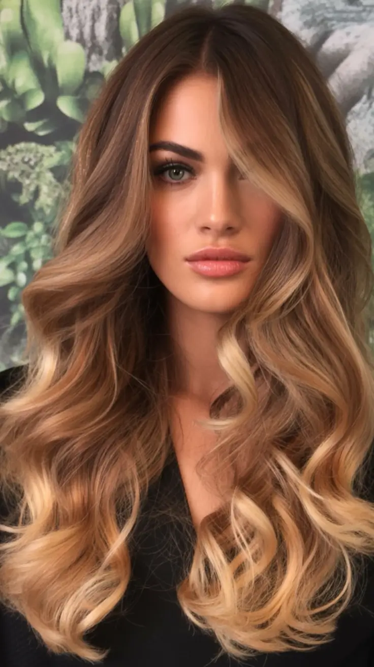 fall hairstyles and colors Golden Caramel Layers for the Soft-Glam Girl