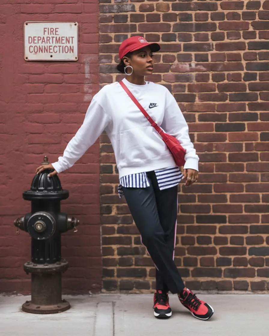 mom-outfits-for-fall-Varsity Sporty With a Street-Style Kick