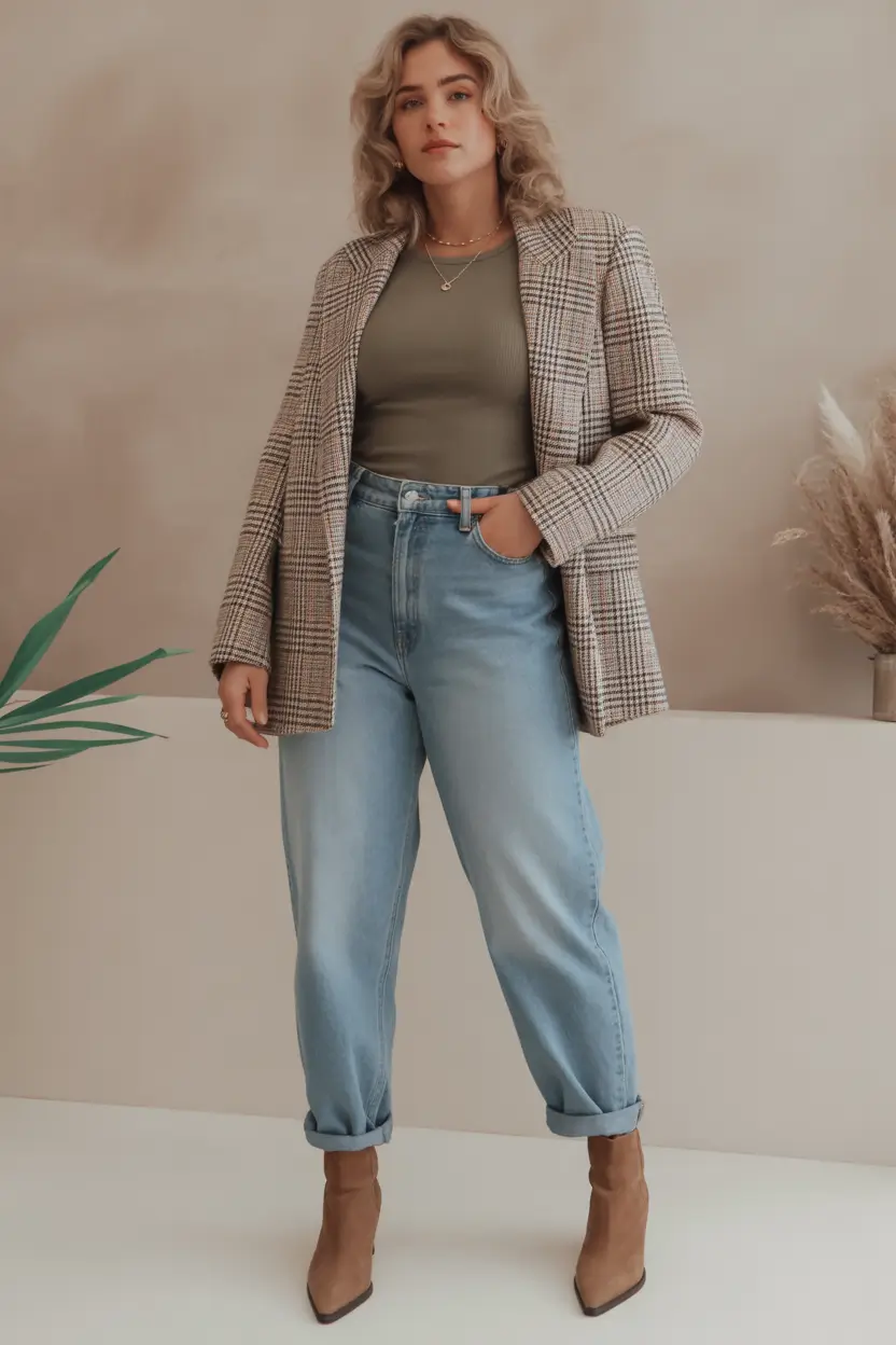 mom-outfits-for-fall-Tailored Neutrals With an Everyday Twist