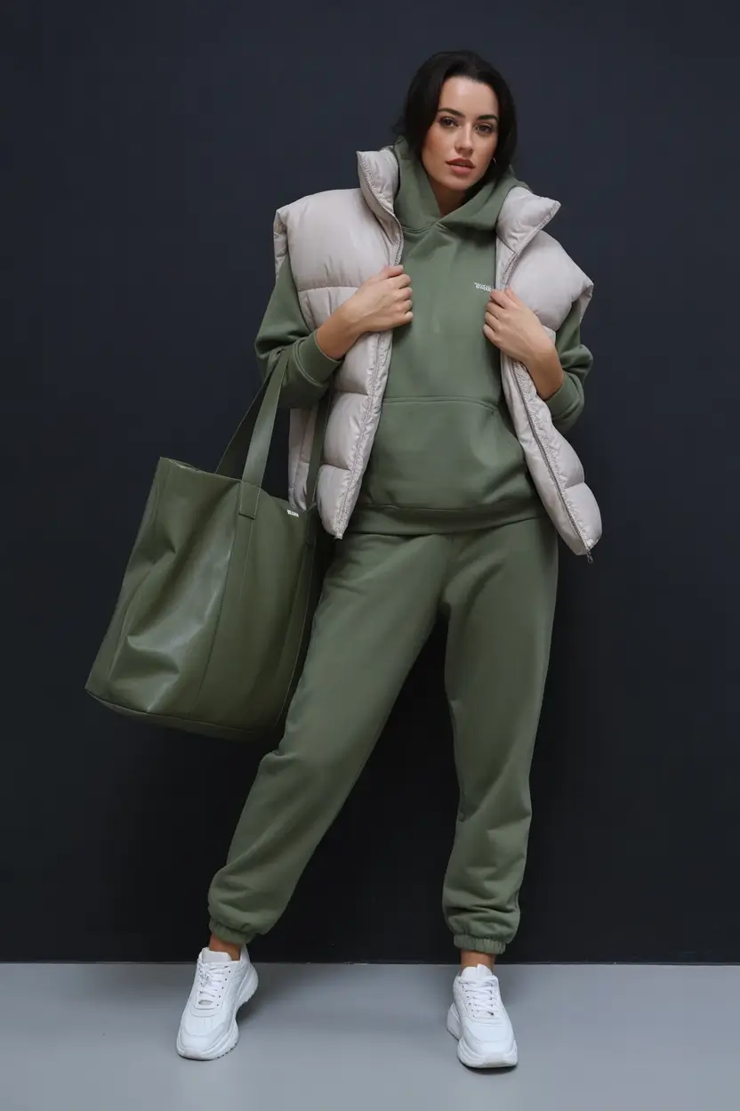 fall fashion outfits Soft Power Neutrals with an Edge