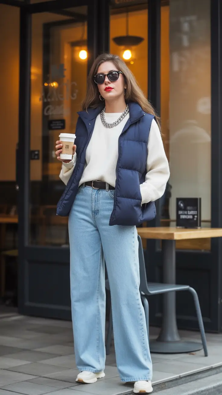 fall fashion outfits Coffee Break Power Casual