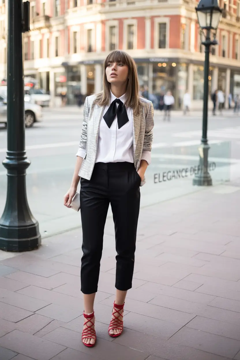 fall fashion trends for women 2025+Paris-Inspired Business Chic