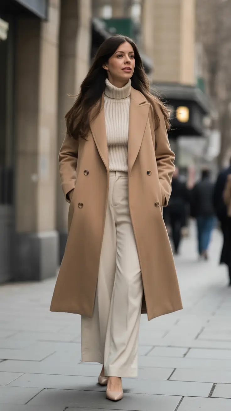 everyday fall outfits Tailored Neutrals for Power Moves