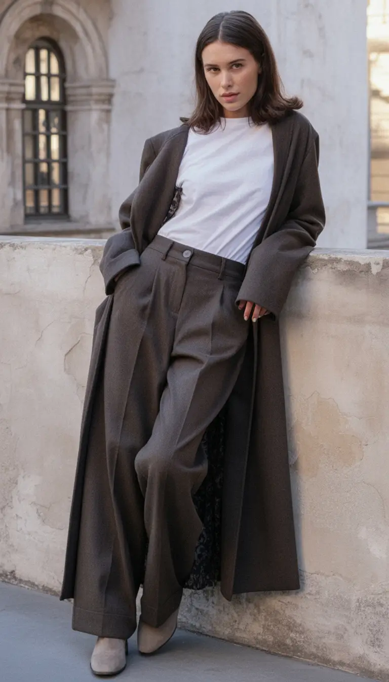 everyday fall outfits Architectural Neutrals with Downtown Cool