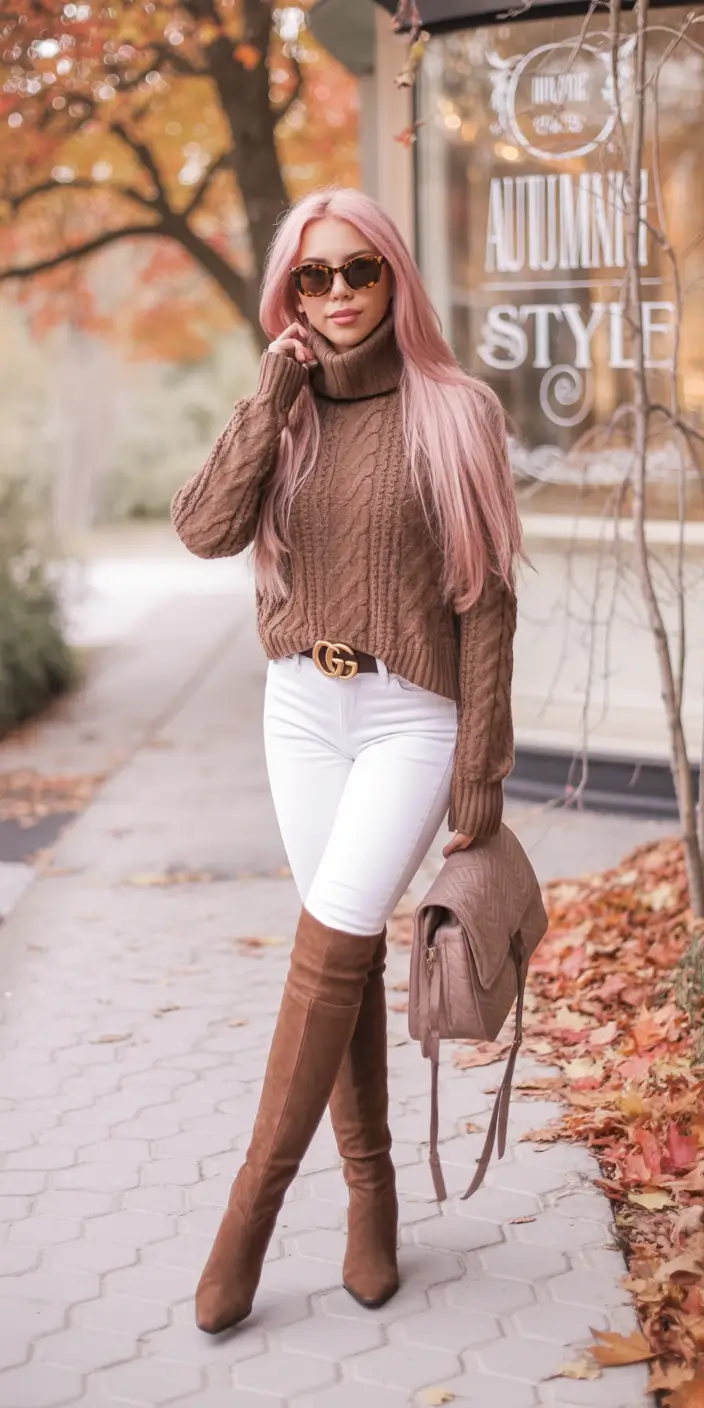 fall outfits with boots 2025 Modern Cottagecore With an Edge