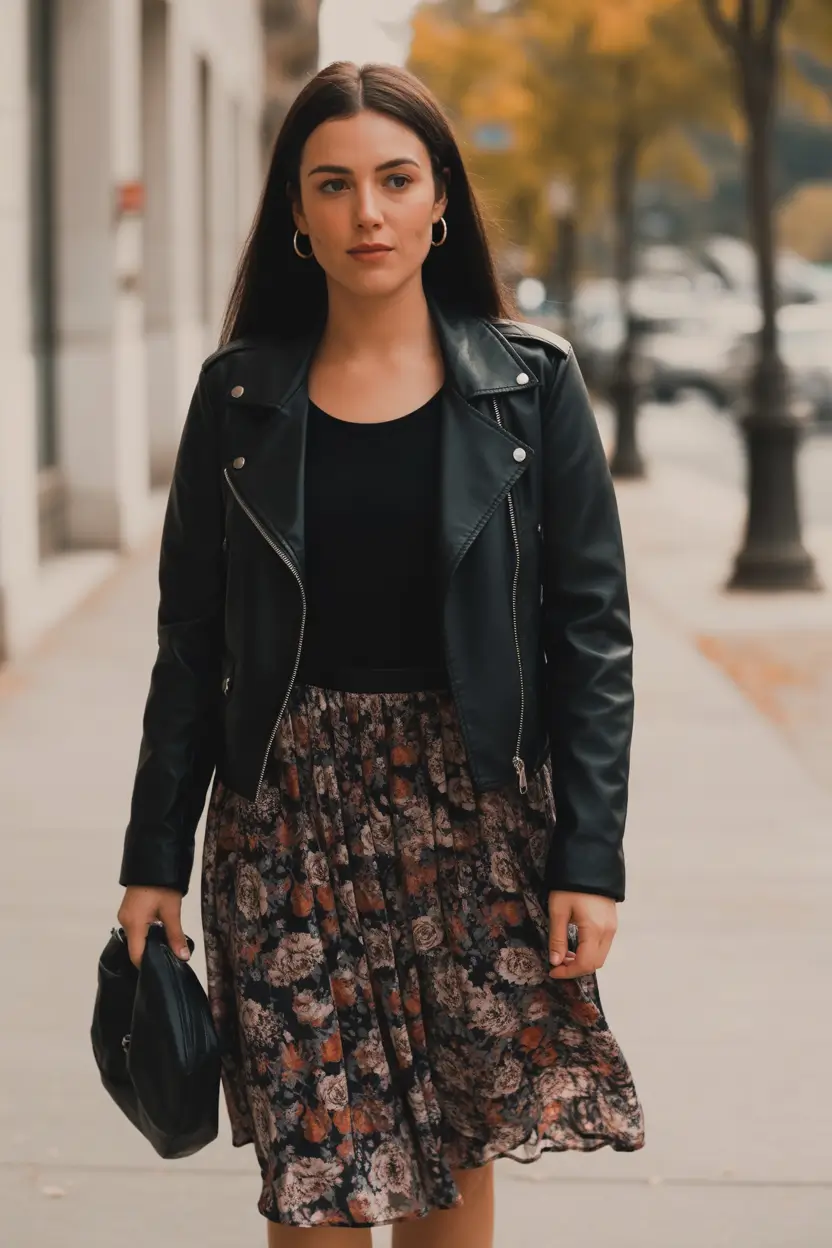 fall transition outfits Feminine Grunge for Everyday Realness