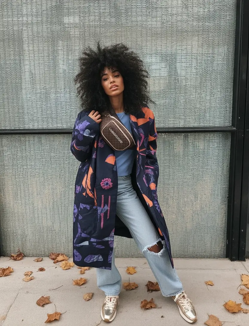 fall transition outfits Art School Rebel with a City Heart