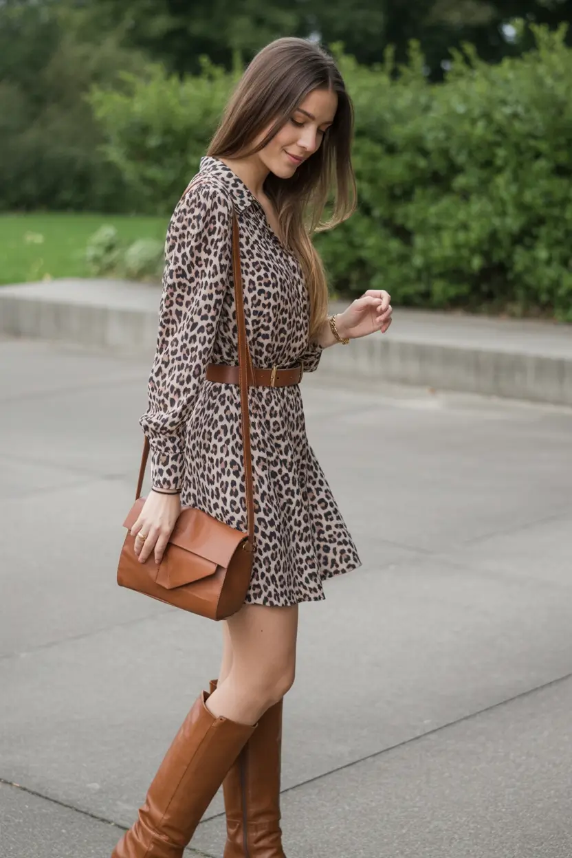 early fall outfits Print Play for Golden Hour Walks
