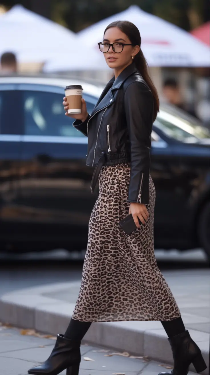fall-skirt-outfits-Urban-Jungle-Meets-Downtown-Cool