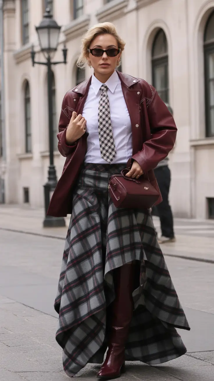 layering for fall outfits Gothic Glamour with a Heritage Twist