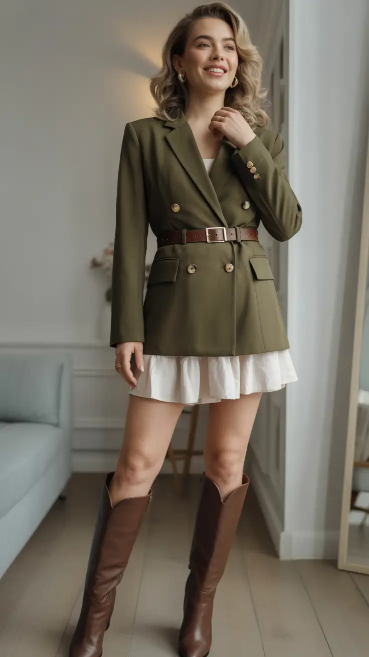 new fall fashion clothes Refined Utility: The Military Blazer Revival