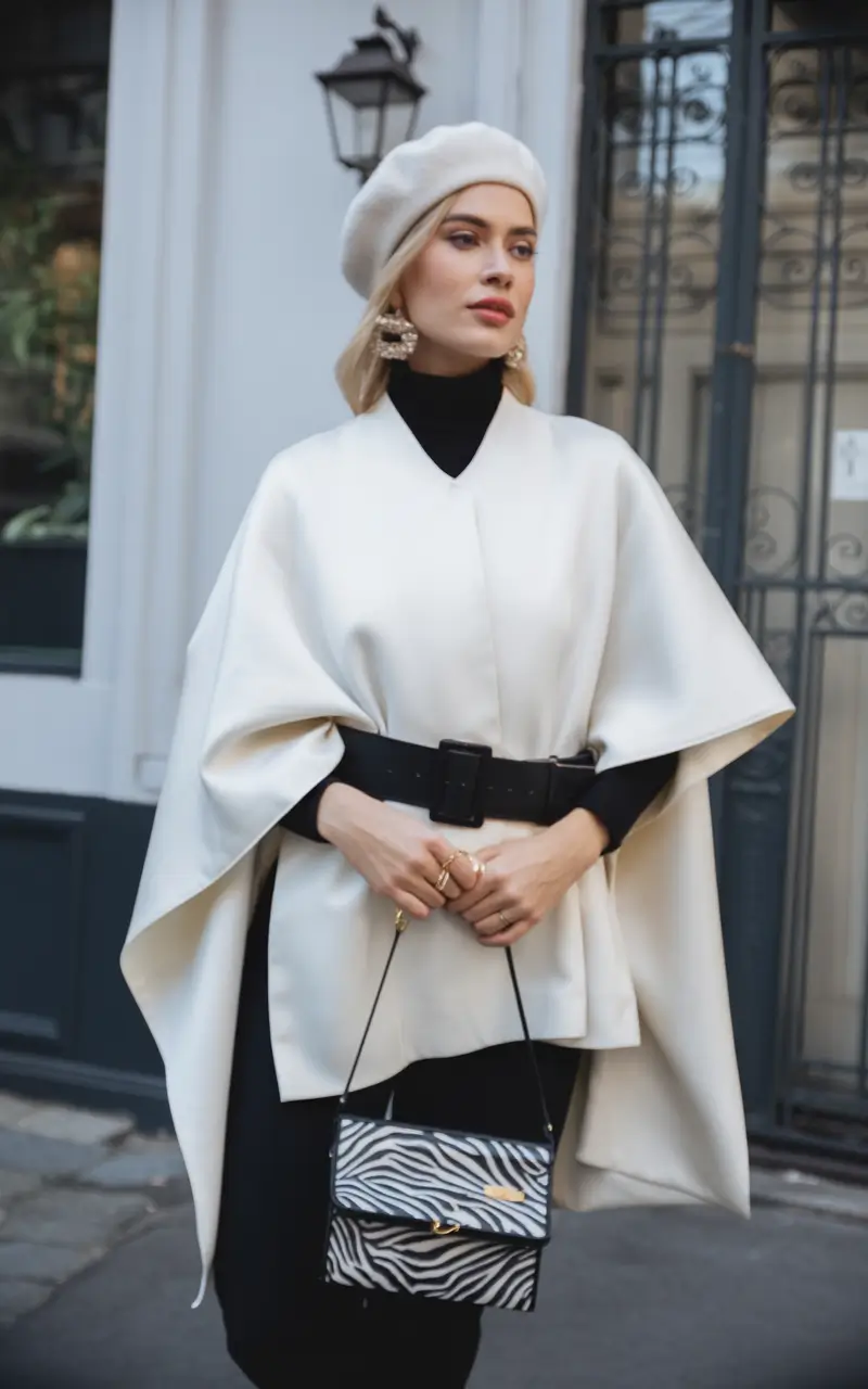 2025 women trends Parisian Layers with Edge