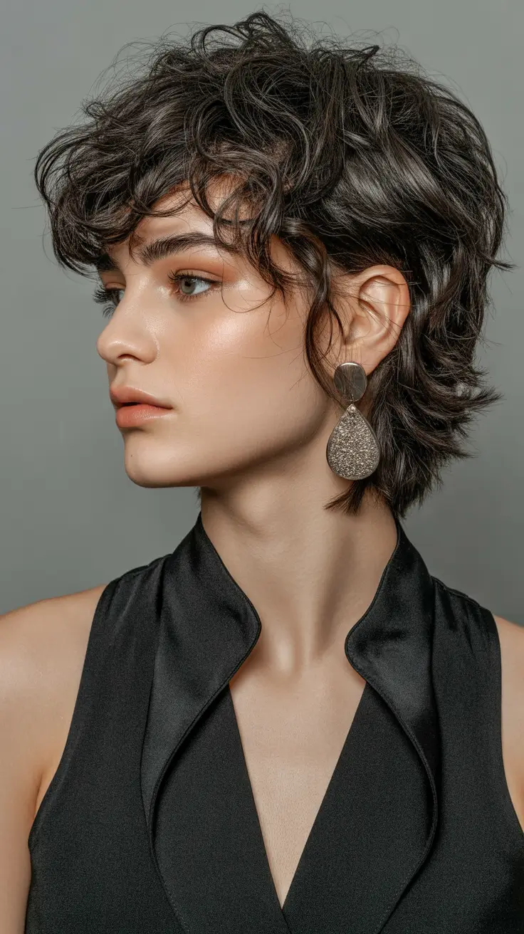 Fall short haircut Messy Sculpted Layers with Parisian Attitude