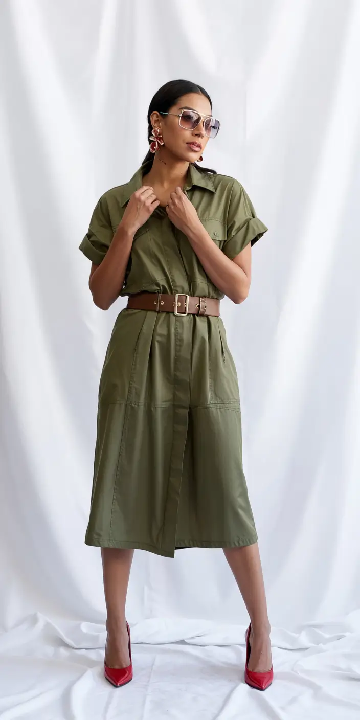 August outfits Utilitarian Chic for Urban Wanderlust