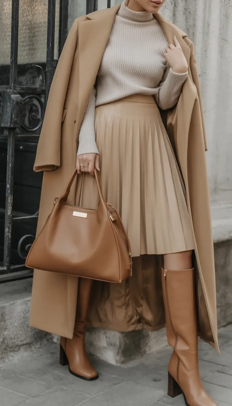 fall fashion outfits Cream on Caramel Layers