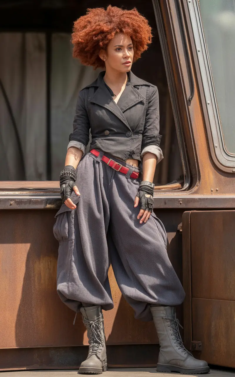 fall fashion outfits Gritty Glam for the Bold Hearted
