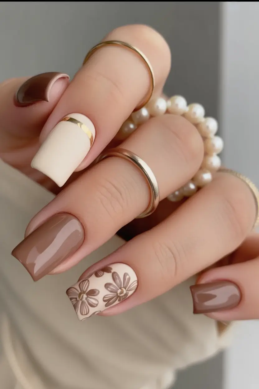 23 2025 Fall Nail Colors Trendy Shades – Café Au Lait Glam