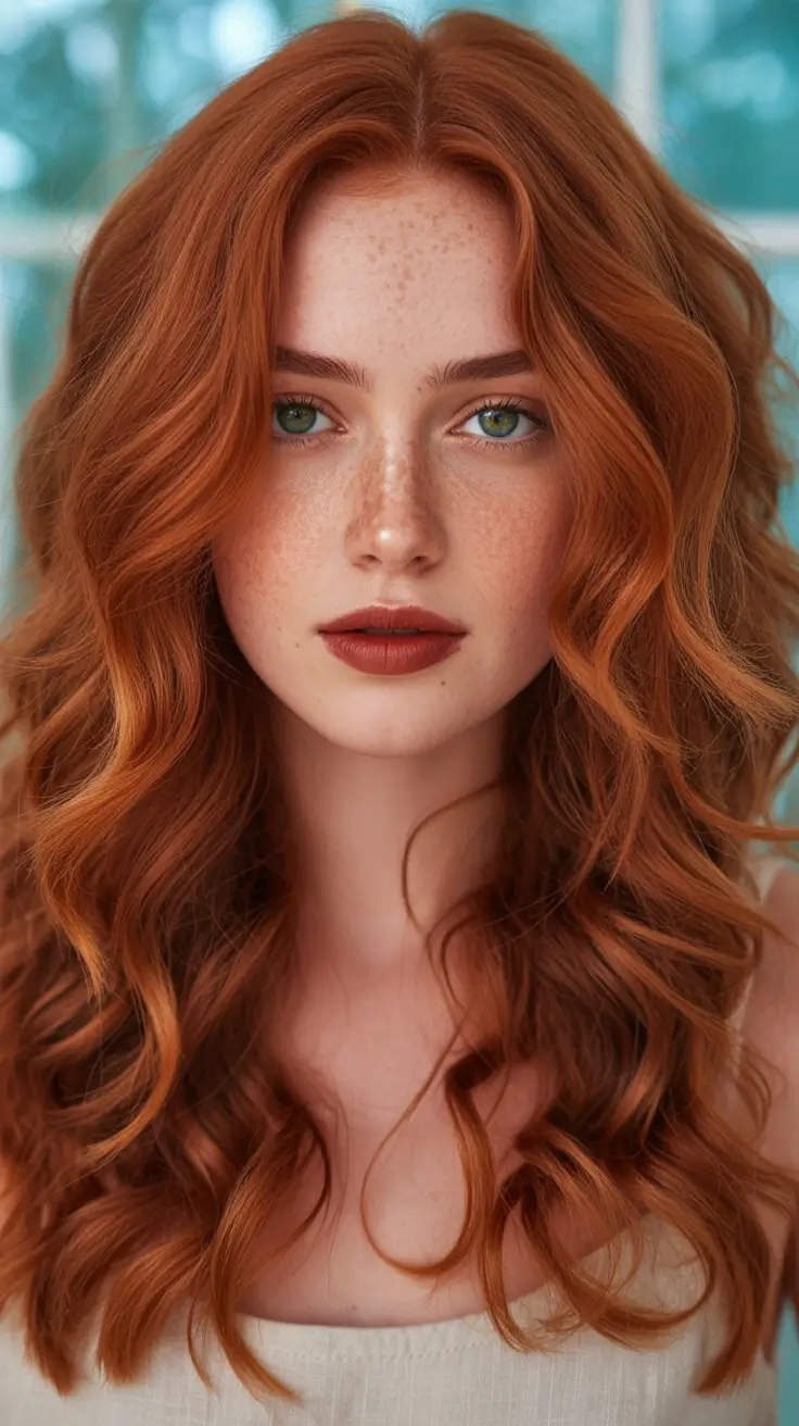 Fall Hair Colors for Warm Skin Tones+Cinnamon Swirl Curls